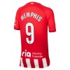 Conjunto (Camiseta+Pantalón Corto) Atlético Madrid Memphis 9 Primera Equipación 23-24 - Niño